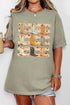 Kicking' Up Autumn Comfort Colors Adult Ring-Spun Cotton Tee