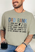 Dad Bank Comfort Colors Adult Ring-Spun Cotton Tee