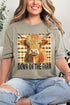 Down On The Farm Highland Cow Comfort Colors Adult Ring-Spun Cotton Tee