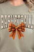 Faux Yarn Basketball Coquette Comfort Colors Adult Ring-Spun Cotton Tee