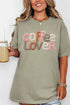 Faux Yarn Coffee Lover Comfort Colors Adult Ring-Spun Cotton Tee