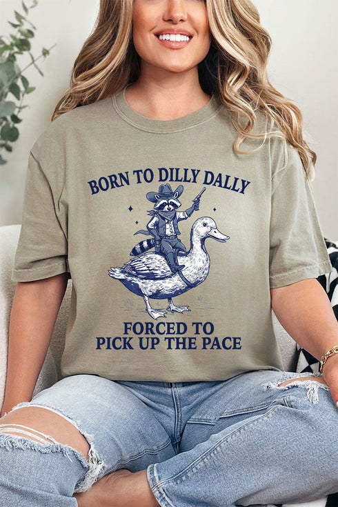 Forced To Pick Up the Pace Comfort Colors Adult Ring-Spun Cotton Tee