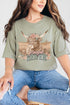 Prayin' Heifer Comfort Colors Adult Ring-Spun Cotton Tee