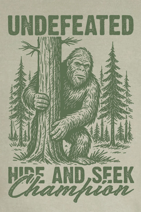 Undefeated Hide & Seek Champion Comfort Colors Adult Ring-Spun Cotton Tee
