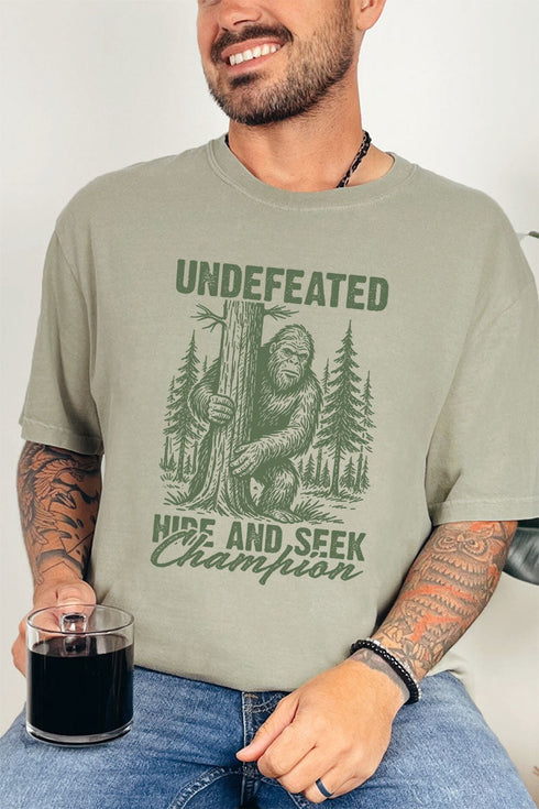 Undefeated Hide & Seek Champion Comfort Colors Adult Ring-Spun Cotton Tee