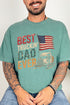 Best Truckin' Dad Ever Comfort Colors Adult Ring-Spun Cotton Tee