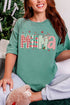 Candy Cane Lane Mama Comfort Colors Adult Ring-Spun Cotton Tee