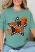 Faux Yarn Basketball Game Day Comfort Colors Adult Ring-Spun Cotton Tee