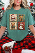 Gang's All Here Christmas Comfort Colors Adult Ring-Spun Cotton Tee