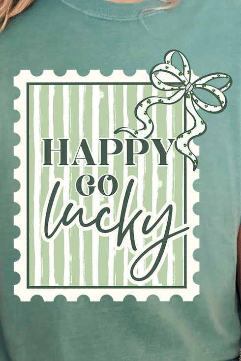 Happy Go Lucky Comfort Colors Adult Ring-Spun Cotton Tee