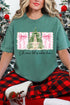 Notes Oh Come Let Us Adore Him Comfort Colors Adult Ring-Spun Cotton Tee