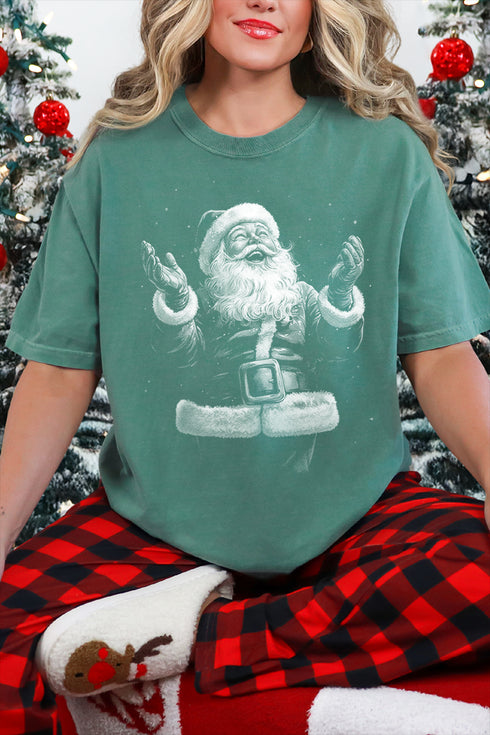 Santa's Magic Comfort Colors Adult Ring-Spun Cotton Tee