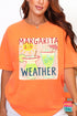 Sip The Sunshine Margarita Weather Comfort Colors Adult Ring-Spun Cotton Tee