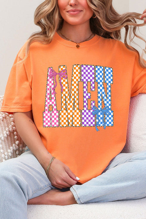 Color Check Amen Comfort Colors Adult Ring-Spun Cotton Tee