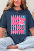Pink Pop Half Mom Half Coffee Comfort Colors Adult Ring-Spun Cotton Tee