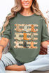 Kicking' Up Autumn Comfort Colors Adult Ring-Spun Cotton Tee