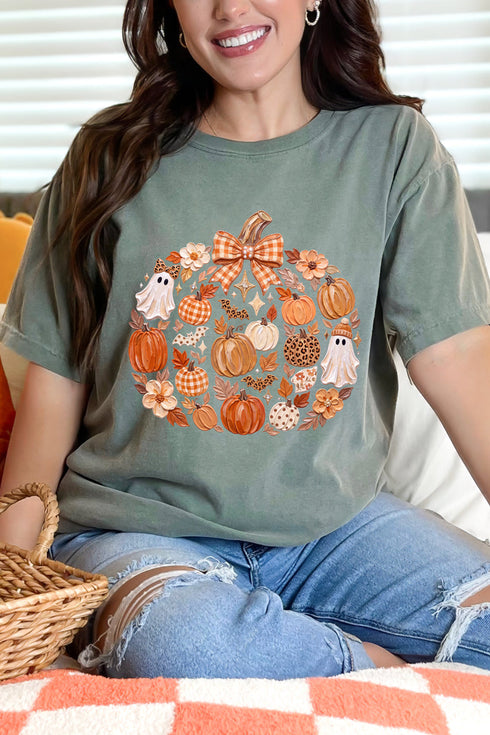Pumpkin Patch Palette Comfort Colors Adult Ring-Spun Cotton Tee