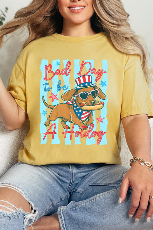 A Ruff Day Comfort Colors Adult Ring-Spun Cotton Tee