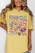 Beads, Bows, and Bourbon St Comfort Colors Adult Ring-Spun Cotton Tee