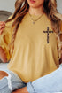 By The Power Of Hope Front & Back Comfort Colors Adult Ring-Spun Cotton Tee