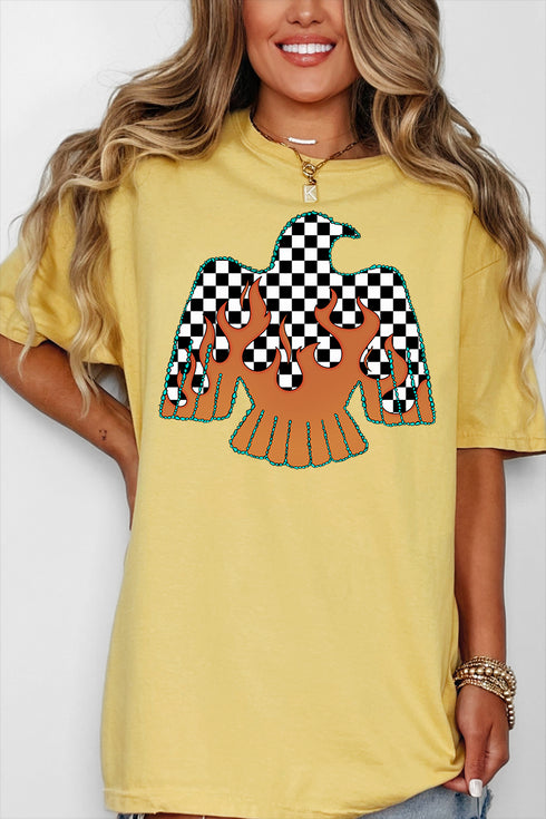Checkerfire Thunderbird Comfort Colors Adult Ring-Spun Cotton Tee