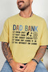 Dad Bank Comfort Colors Adult Ring-Spun Cotton Tee
