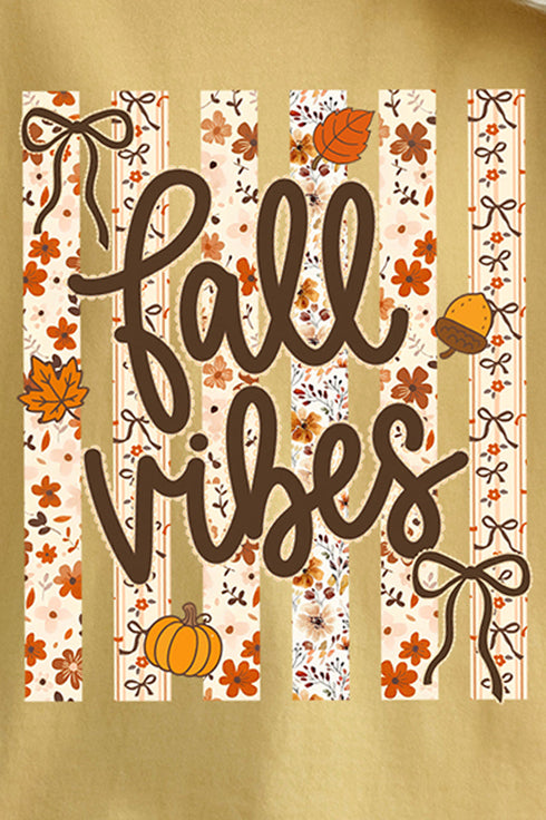 Cozy Coquette Fall Vibes Comfort Colors Adult Ring-Spun Cotton Tee