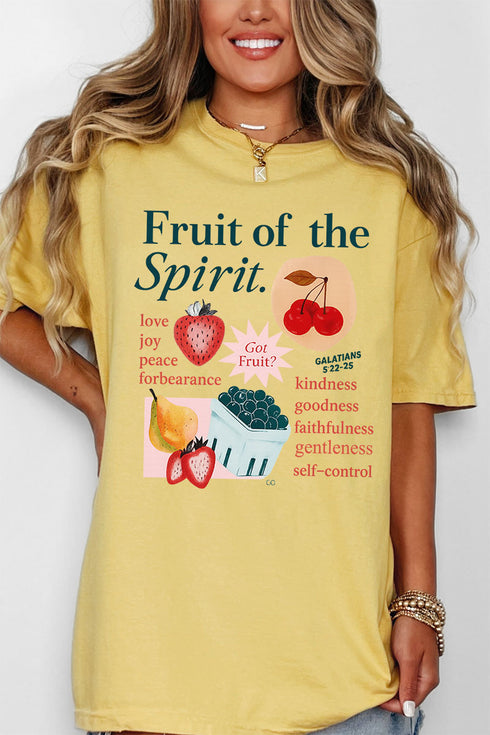 Got Fruit? Fruit Of The Spirit Comfort Colors Adult Ring-Spun Cotton Tee