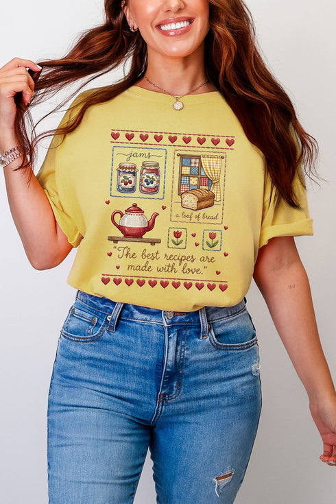 Made With Love Comfort Colors Adult Ring-Spun Cotton Tee