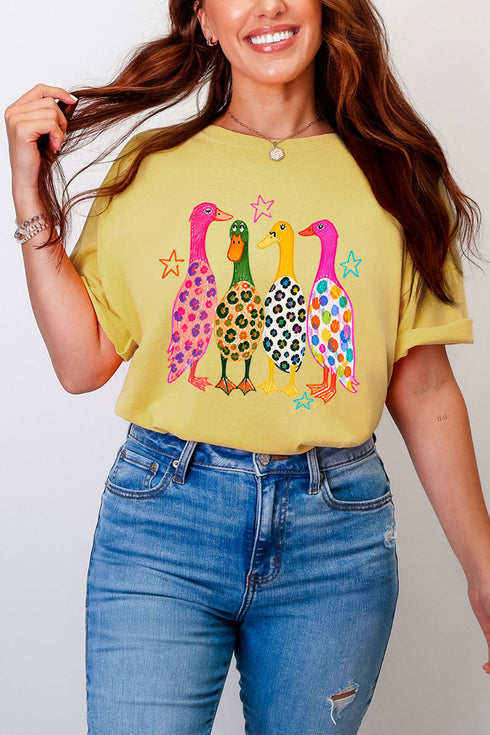 Neon Quack Pack Comfort Colors Adult Ring-Spun Cotton Tee
