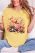 Pretty In Pumpkin Comfort Colors Adult Ring-Spun Cotton Tee