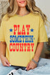 Stars & Country Comfort Colors Adult Ring-Spun Cotton Tee