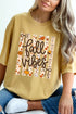 Cozy Coquette Fall Vibes Comfort Colors Adult Ring-Spun Cotton Tee