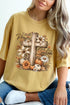 Harvest Praise Cross Comfort Colors Adult Ring-Spun Cotton Tee