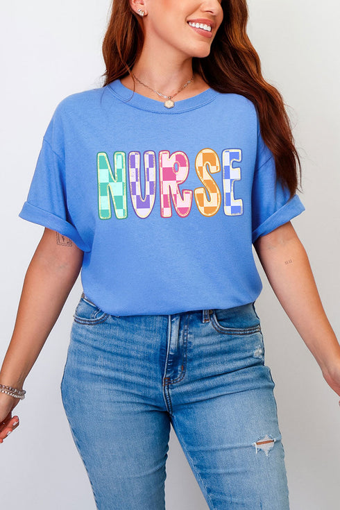 Bright Minds Nurse Comfort Colors Adult Ring-Spun Cotton Tee