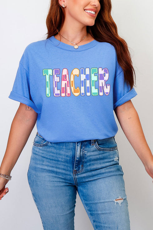 Bright Minds Teacher Comfort Colors Adult Ring-Spun Cotton Tee
