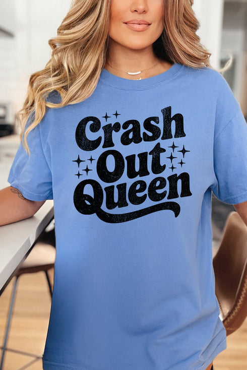 Crash Out Queen Comfort Colors Adult Ring-Spun Cotton Tee