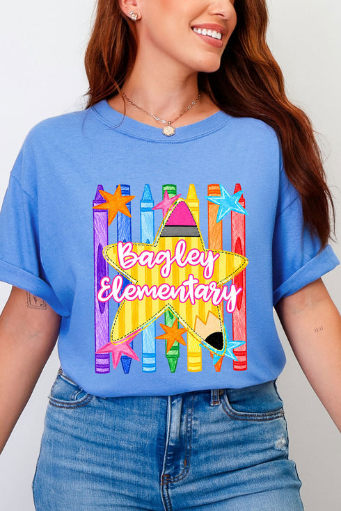 Personalized Color My Classroom Comfort Colors Adult Ring-Spun Cotton Tee