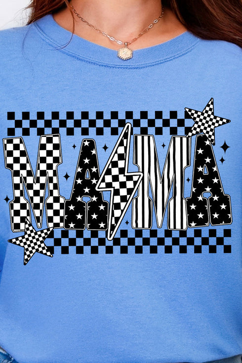 Mama Check It Out Comfort Colors Adult Ring-Spun Cotton Tee