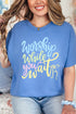 Worship While You Wait Comfort Colors Adult Ring-Spun Cotton Tee