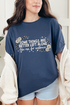 Some Things Are Better Left Alone Comfort Colors Adult Ring-Spun Cotton Tee