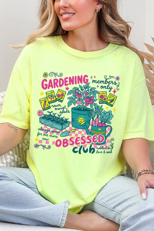 Gardening Club Comfort Colors Adult Ring-Spun Cotton Tee