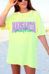 Margarita Weather Color Block Comfort Colors Adult Ring-Spun Cotton Tee