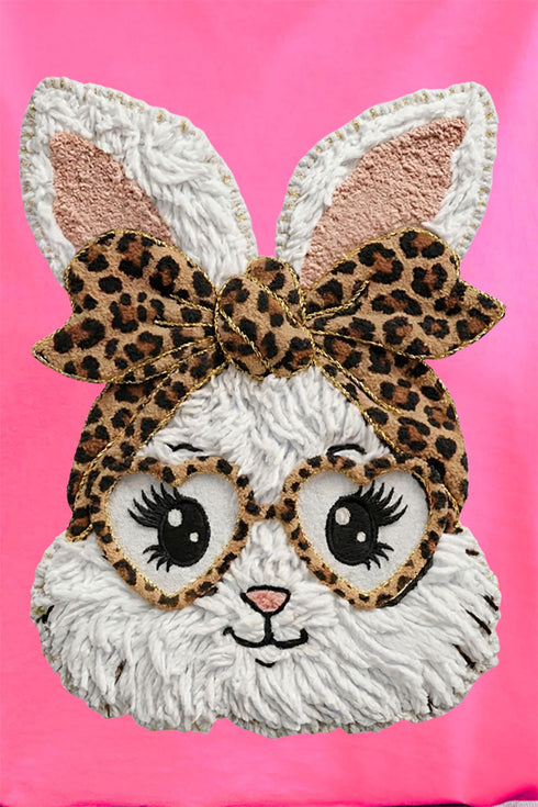 Faux Yarn Easter Bunny Comfort Colors Adult Ring-Spun Cotton Tee