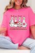 Geese In Love Formation Comfort Colors Adult Ring-Spun Cotton Tee