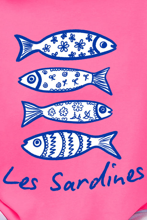 Les Sardines Comfort Colors Adult Ring-Spun Cotton Tee