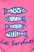 Les Sardines Comfort Colors Adult Ring-Spun Cotton Tee
