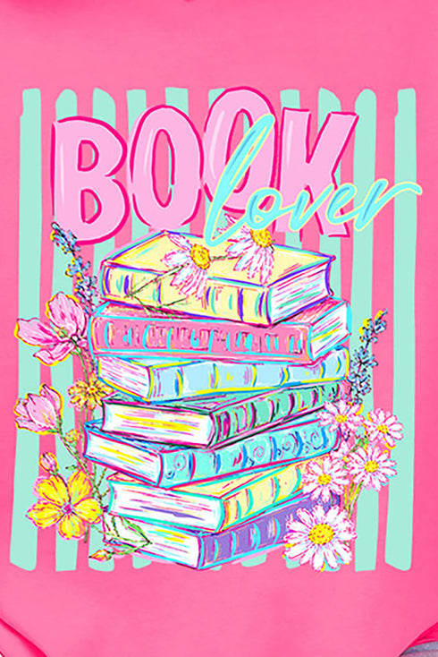 Petals & Paperback Book Lover Comfort Colors Adult Ring-Spun Cotton Tee