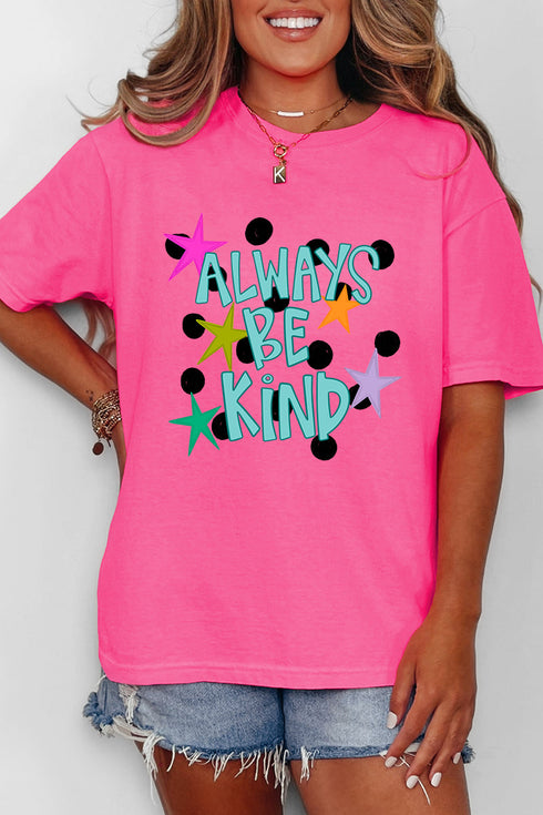 Stars Always Be Kind Comfort Colors Adult Ring-Spun Cotton Tee