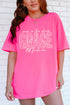 White Grace In Bloom Comfort Colors Adult Ring-Spun Cotton Tee